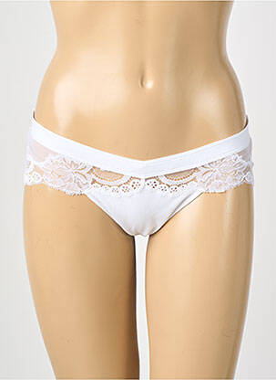 Tanga tanga blanc ANDRES SARDA femme