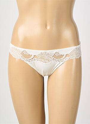Tanga tanga blanc ANDRES SARDA femme