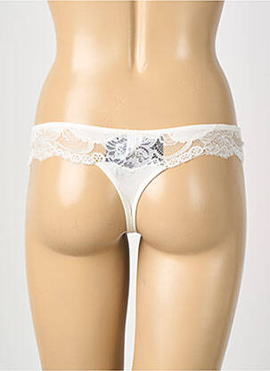 Tanga tanga blanc ANDRES SARDA femme