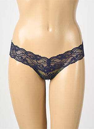 Tanga tanga bleu ANDRES SARDA femme