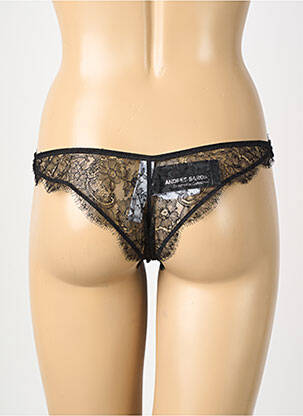Tanga tanga noir ANDRES GARCIA femme