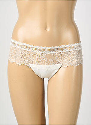Tanga tanga blanc ANDRES SARDA femme