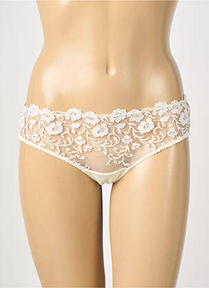 Tanga tanga blanc ANDRES SARDA femme