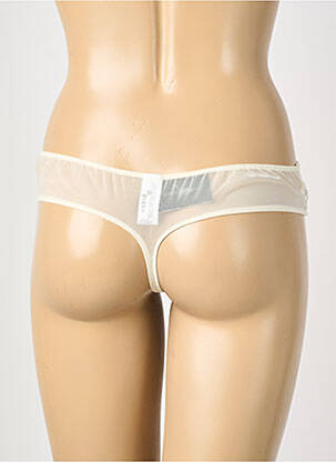 Tanga tanga blanc ANDRES SARDA femme