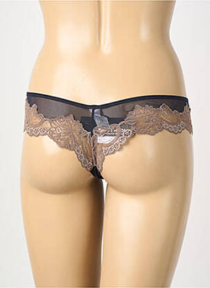 Tanga tanga noir ANDRES SARDA femme