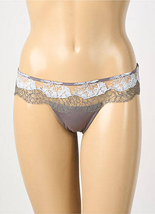 Tanga tanga gris ANDRES SARDA femme