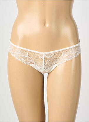 Tanga tanga blanc ANDRES SARDA femme