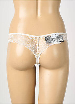 Tanga tanga blanc ANDRES SARDA femme