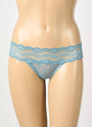 Tanga tanga bleu B.TEMPT'D BY WACOAL femme