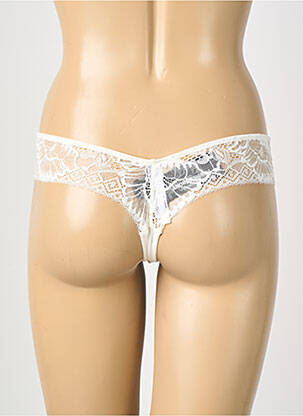 Tanga tanga blanc ANDRES SARDA femme