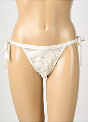 String string blanc MARJOLAINE femme
