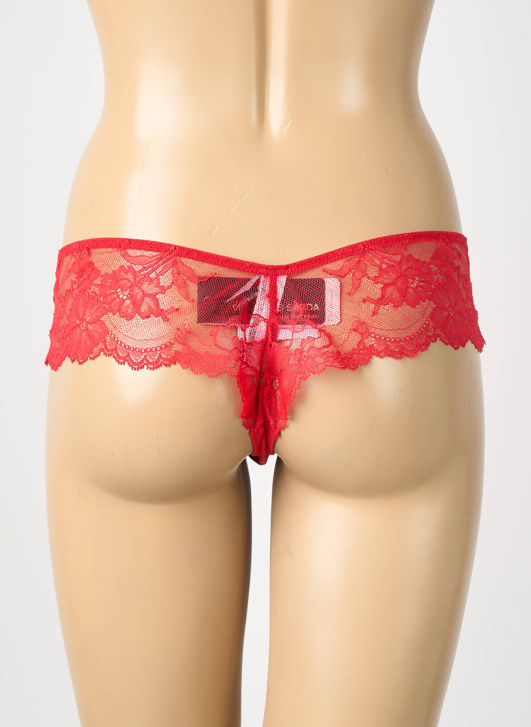 Tanga tanga rouge ANDRES SARDA femme