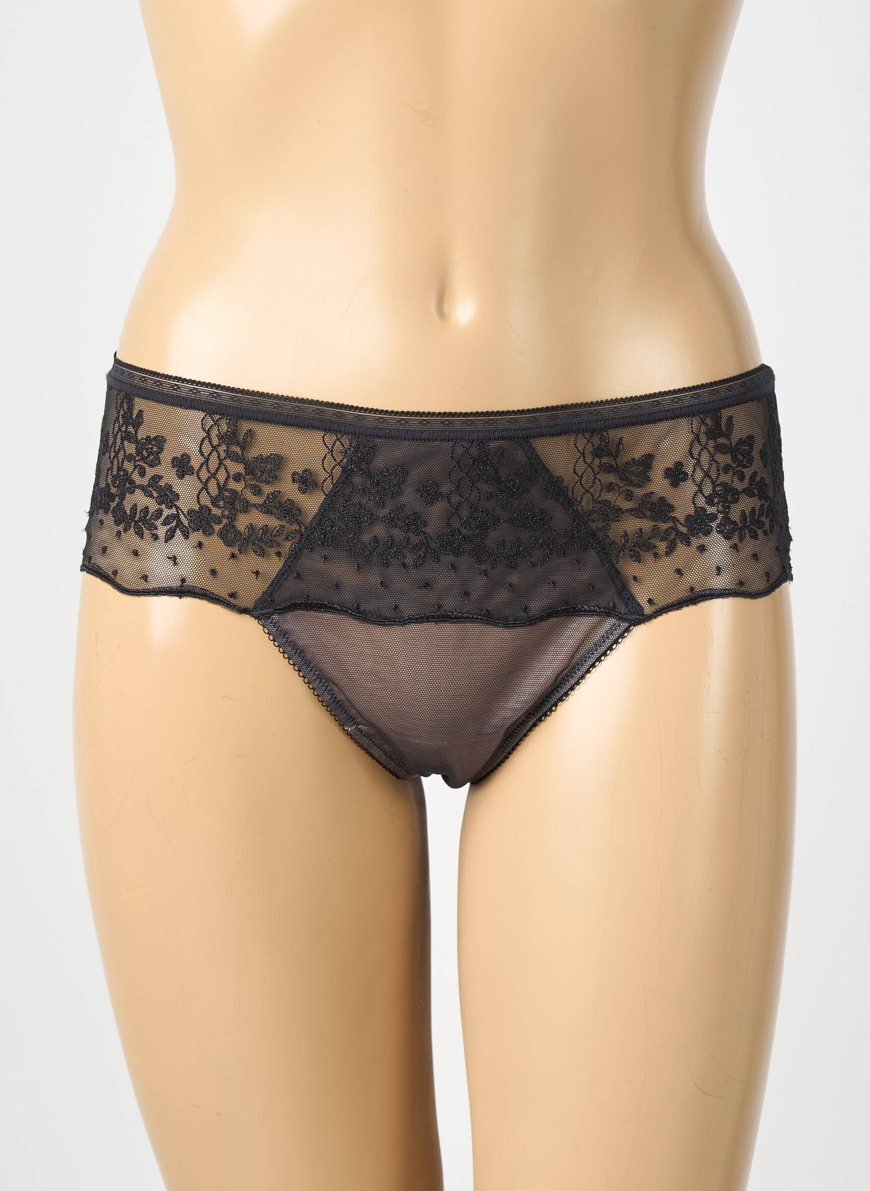 Tanga tanga noir WACOAL femme