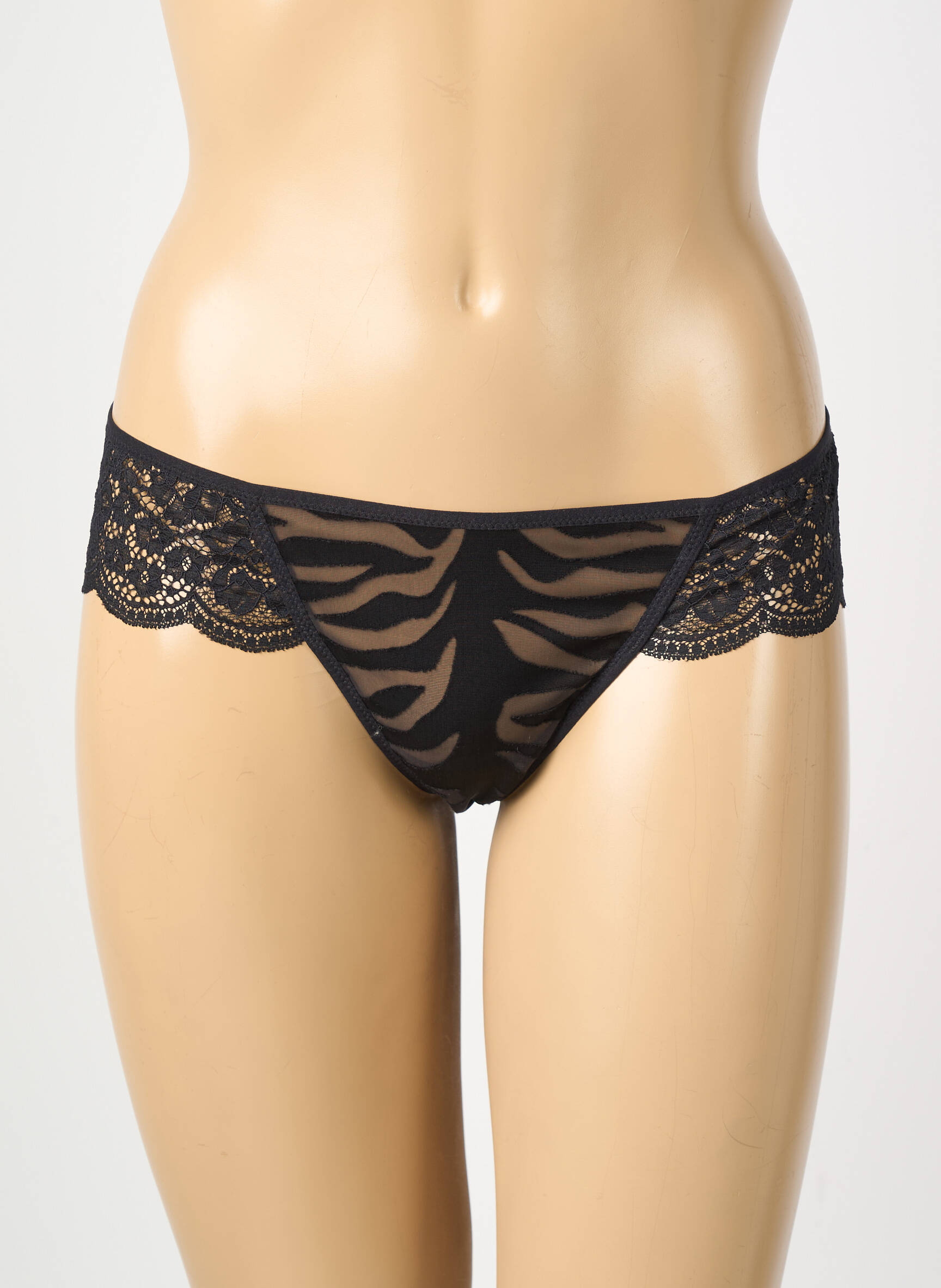 Tanga tanga noir ANDRES GARCIA femme