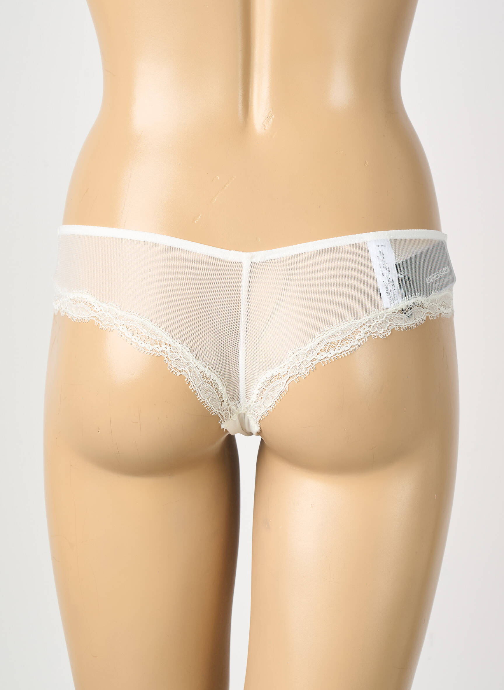 Tanga tanga blanc ANDRES SARDA femme