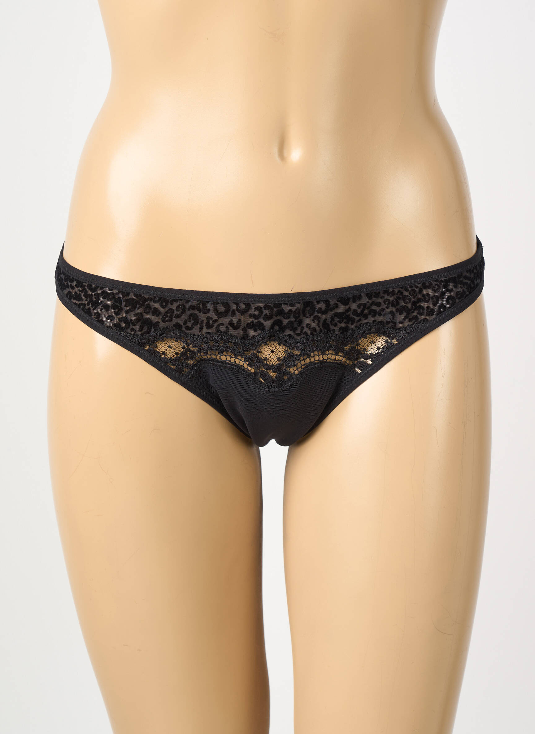 Tanga tanga noir ANDRES SARDA femme