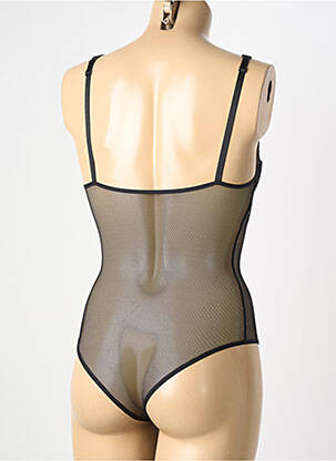 Body lingerie tissage tulle noir ANDRES SARDA femme