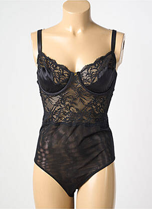 Body lingerie stretch noir EUREKA femme