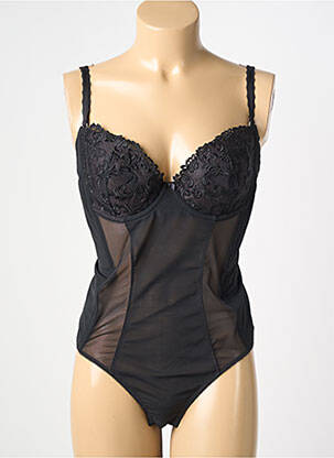 Body lingerie stretch noir WACOAL femme