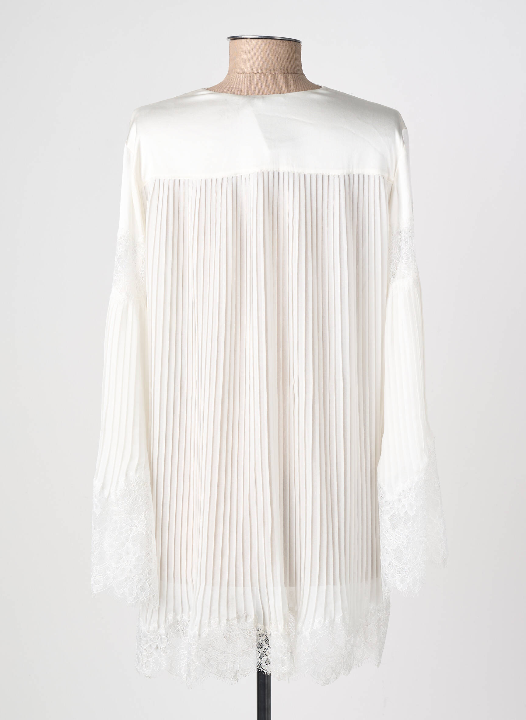 Déshabillé fermeture liens à nouer beige MARJOLAINE femme