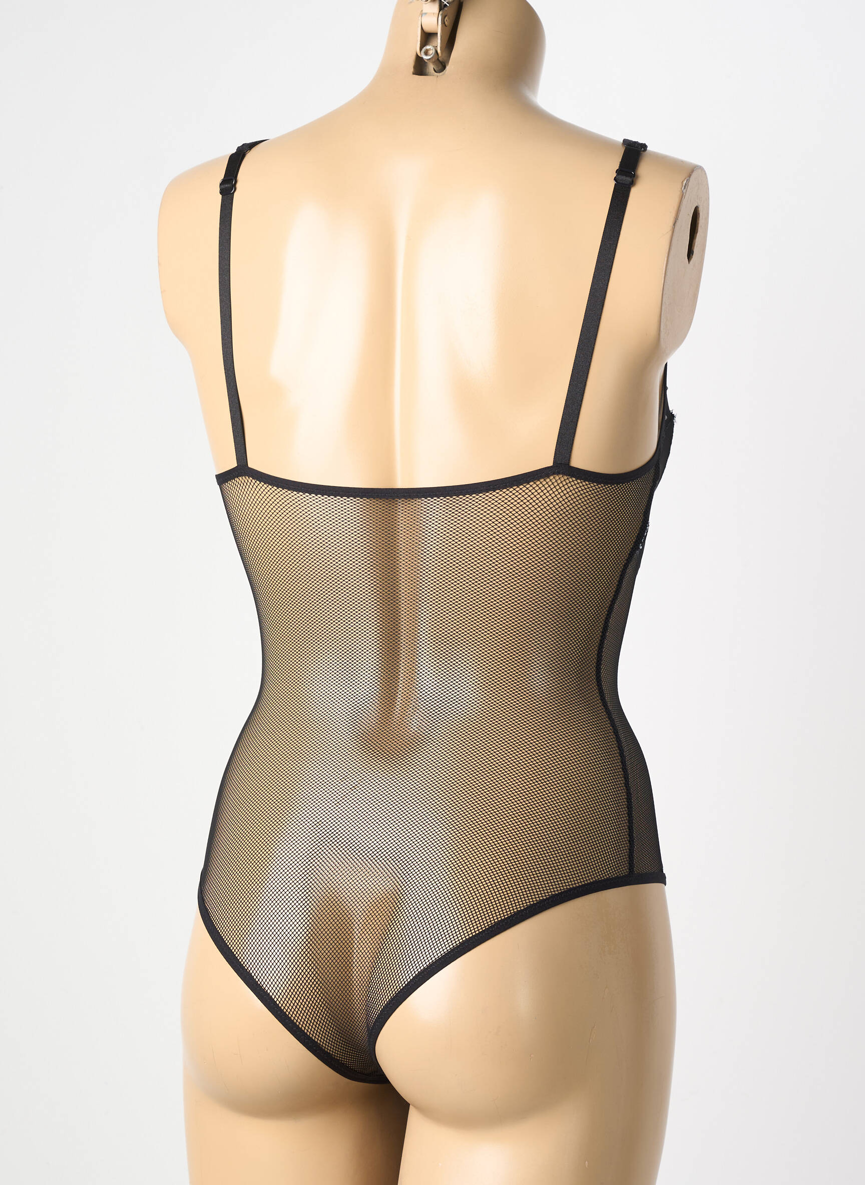 Body lingerie tissage tulle noir ANDRES SARDA femme