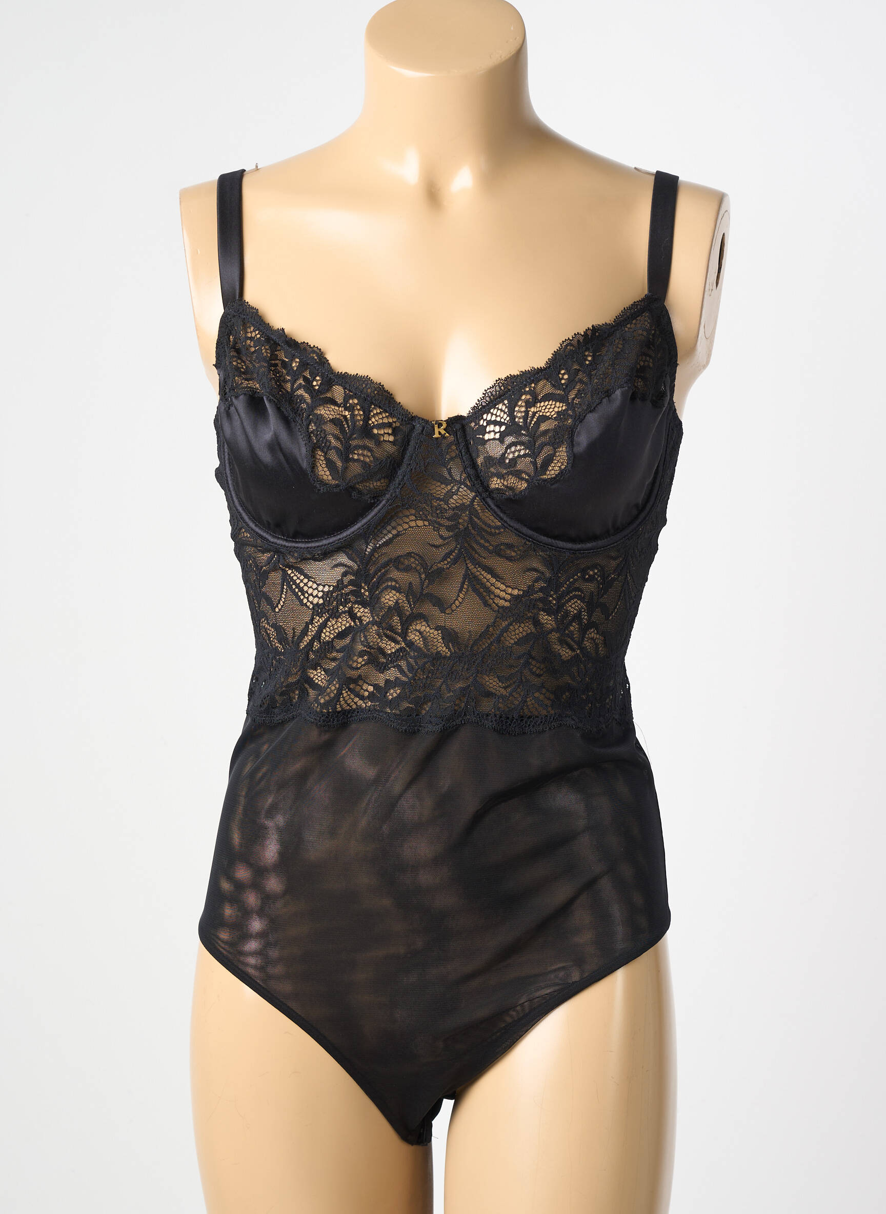 Body lingerie stretch noir EUREKA femme