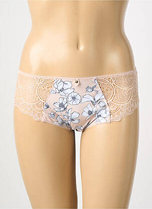 Shorty tissage satiné beige FANTASIE femme