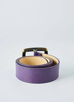 Ceinture coutures renforcées violet ATELIER BOWER femme
