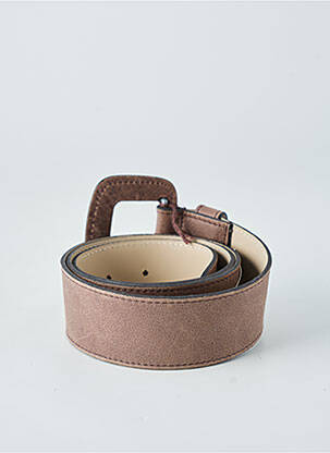 Ceinture coutures renforcées marron ATELIER BOWER femme