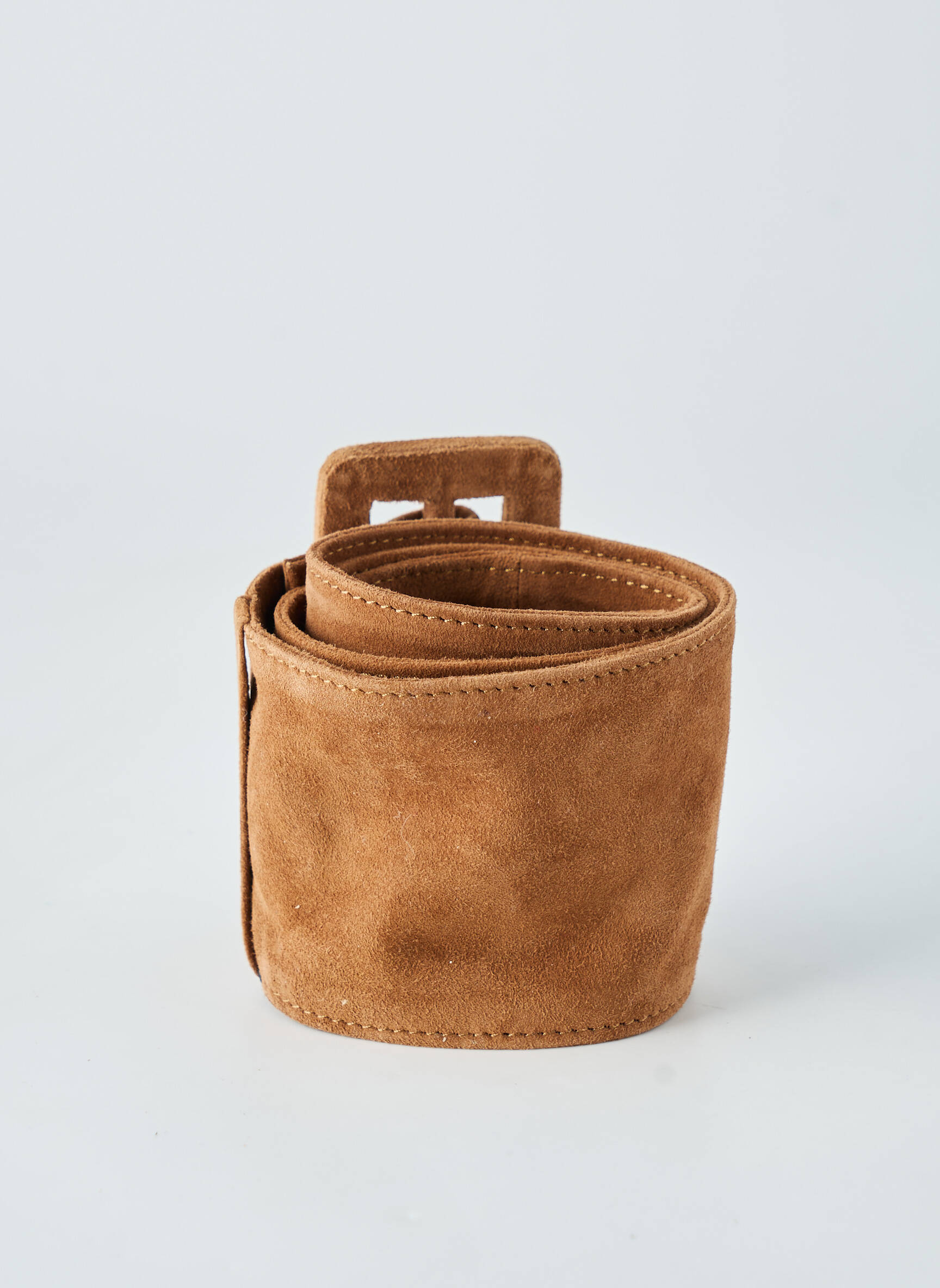 Ceinture coutures renforcées marron SET femme