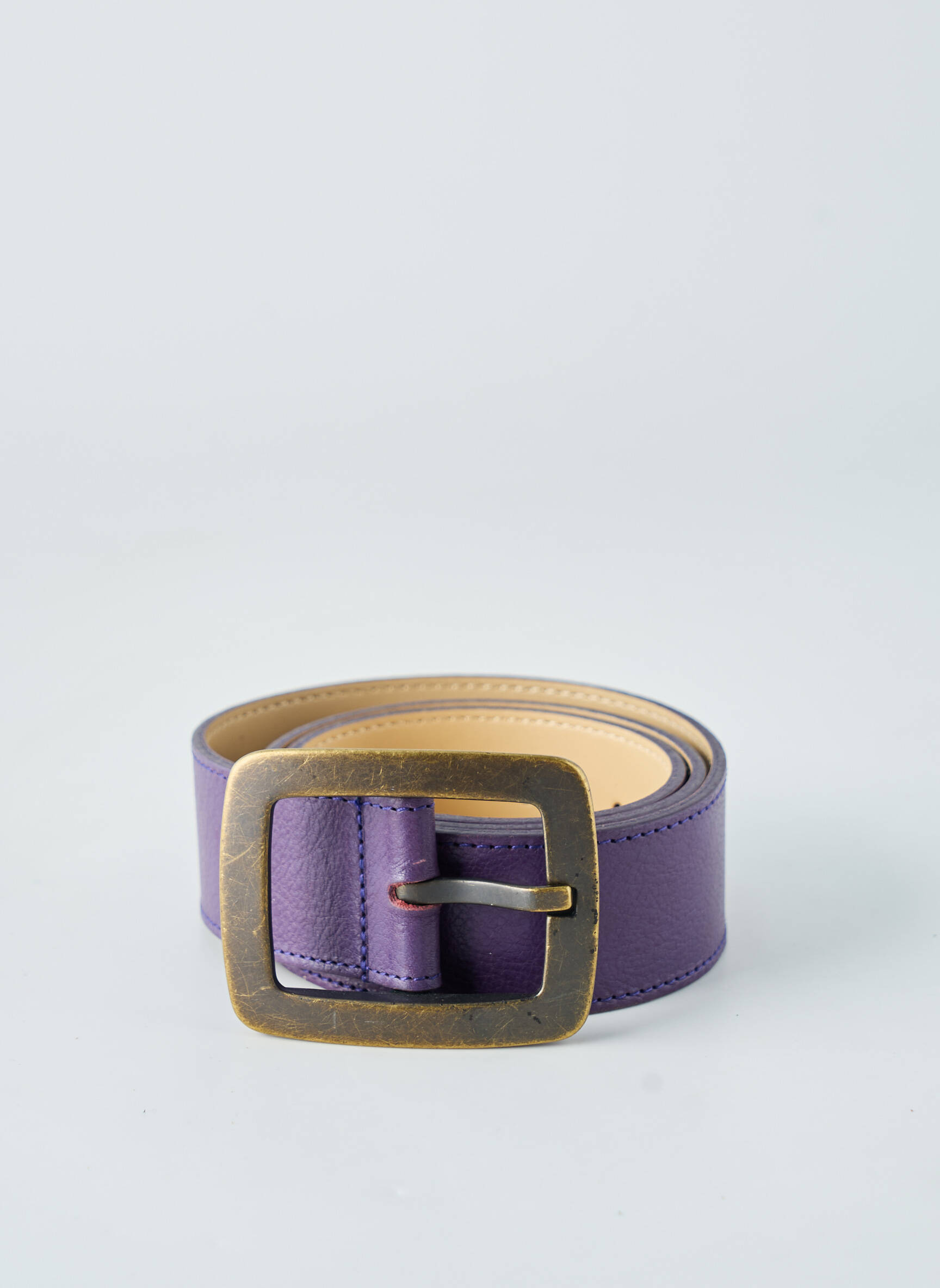 Ceinture coutures renforcées violet ATELIER BOWER femme