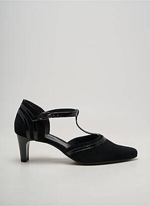 Escarpins nubuck talon de 4 à 6cm noir GEO-REINO femme