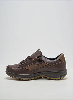 Chaussures de confort matière lisse talon plat jusqu'à 3cm marron ALTEX femme