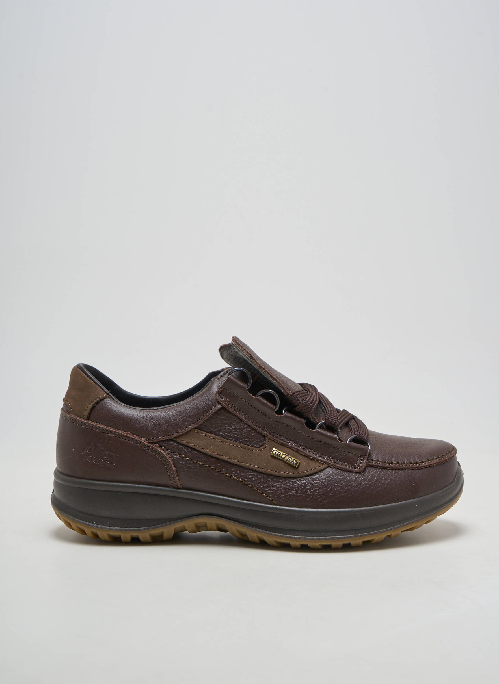 Chaussures de confort matière lisse talon plat jusqu'à 3cm marron ALTEX femme
