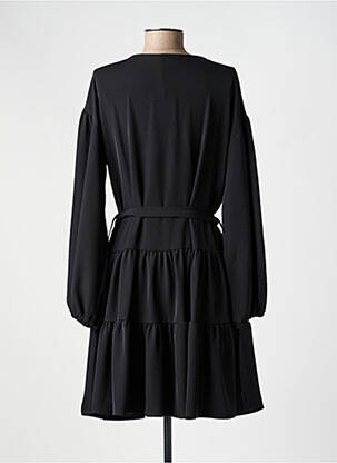 Robe courte manches longues manches longues noir BANDITAS FROM MARSEILLE femme