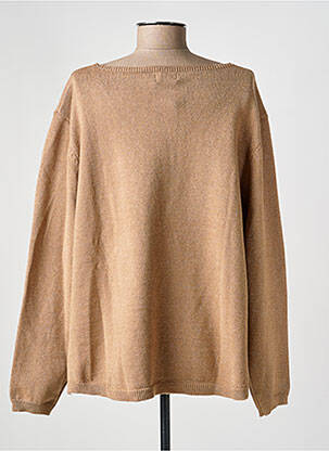 Pull coupe cintrée manches longues beige MOLLY BRACKEN femme