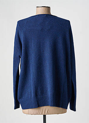 Pull coupe droite manches longues bleu PAKO LITTO femme