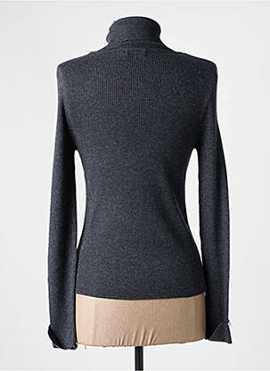 Pull col roulé coupe cintrée manches longues gris MOLLY BRACKEN femme