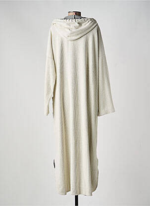 Robe longue manches longues manches longues blanc BANDITAS FROM MARSEILLE femme