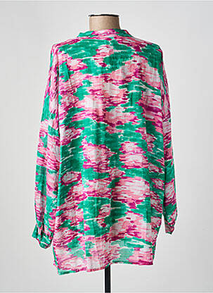 Blouse imprimé fantaisie manches longues vert BANDITAS FROM MARSEILLE femme