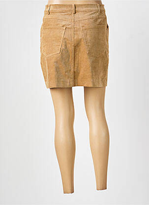Jupe courte poches beige MOLLY BRACKEN femme