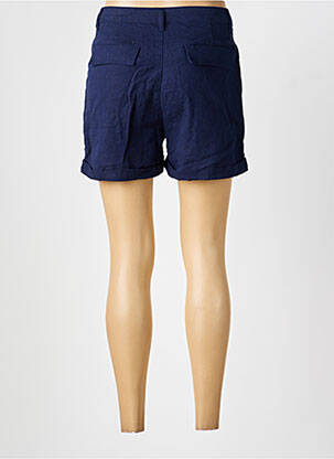 Short taille à pinces taille haute bleu LES P'TITES BOMBES femme