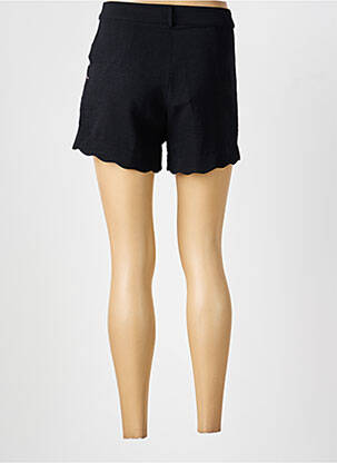 Short fermeture zippée sous rabat boutonné taille normale noir MOLLY BRACKEN femme