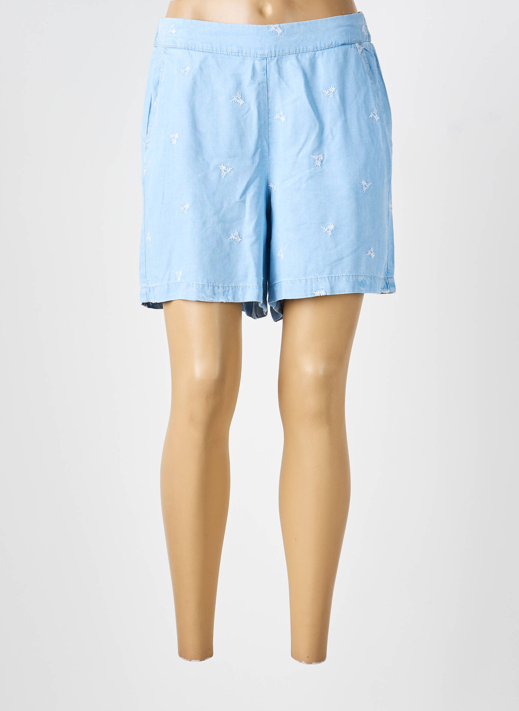 Short taille normale taille normale bleu B.YOUNG femme