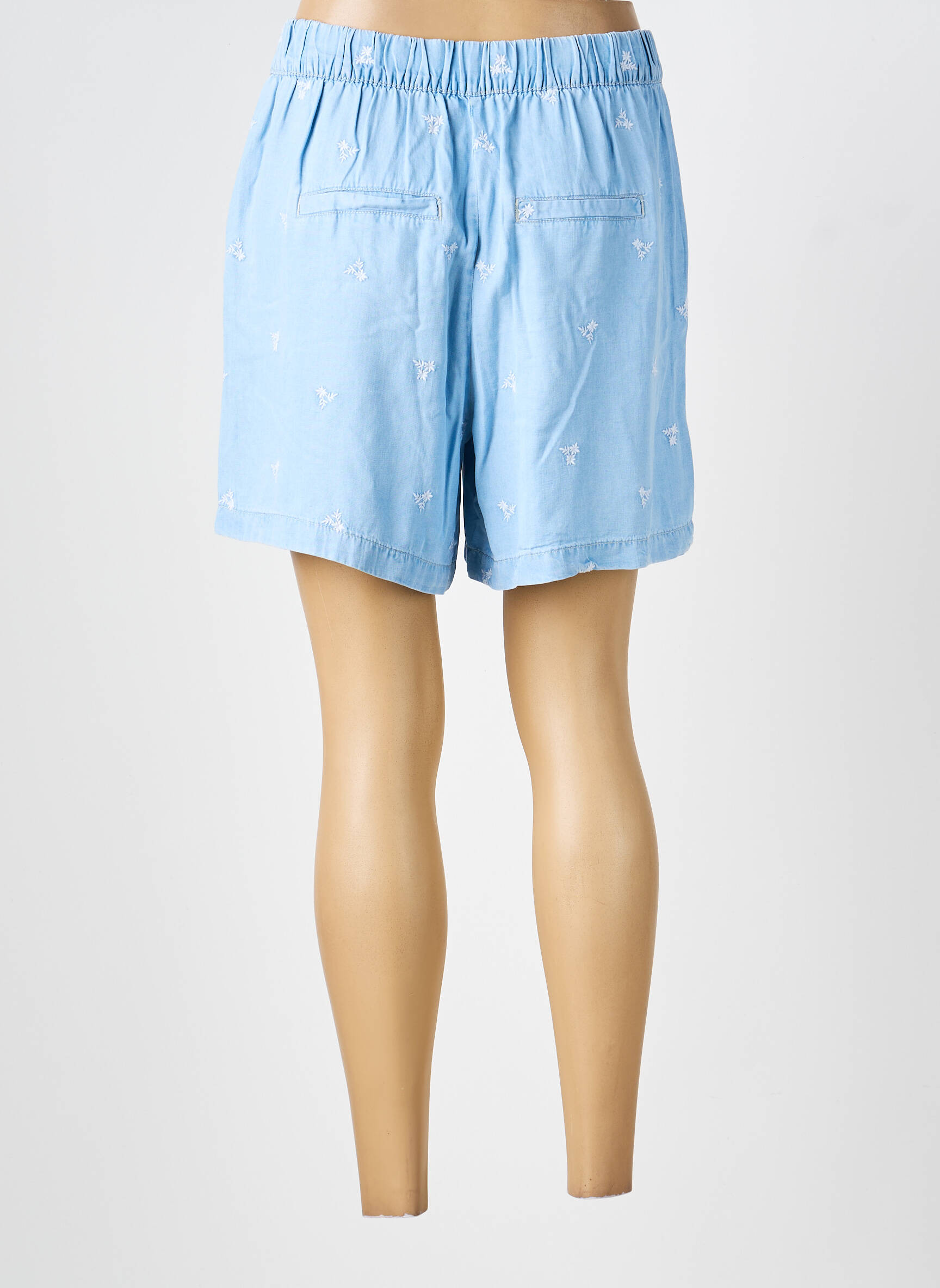 Short taille normale taille normale bleu B.YOUNG femme