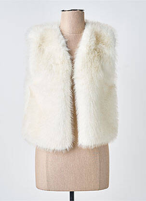Veste casual col rond blanc MOLLY BRACKEN femme