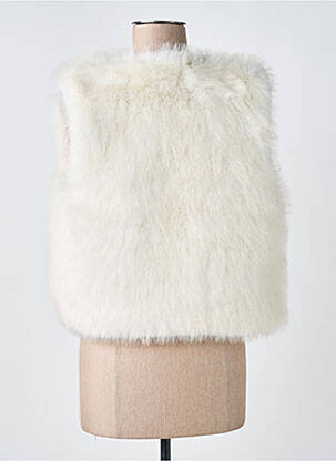 Veste casual col rond blanc MOLLY BRACKEN femme