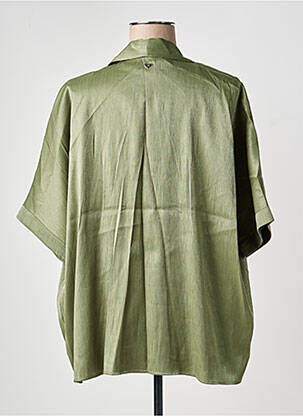 Veste chic tissage crêpe vert LES P'TITES BOMBES femme