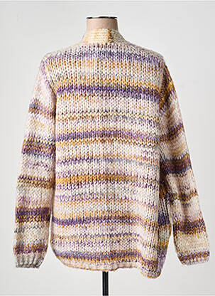 Gilet manches longues stretch violet MOLLY BRACKEN femme