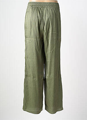 Pantalon droit taille élastique vert LPB LES PETITES BOMBES  femme